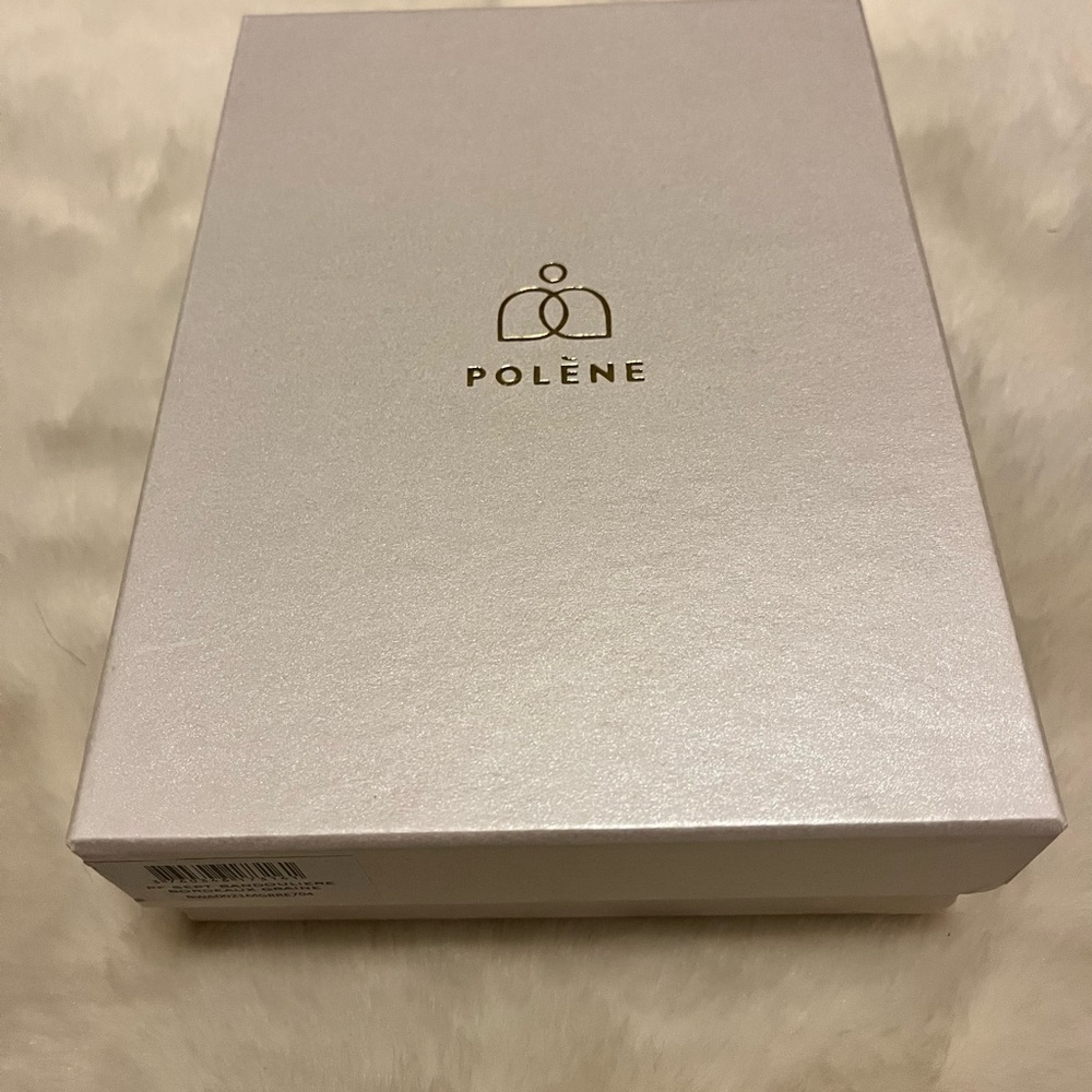 BNIB Polene Numéro Sept Crossbody Wallet - Burgundy Colour - Picture 3 of 5